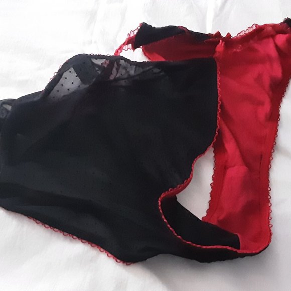 New with Tag Delta Burke Underwear Black and Red size 9 2xl - Picture 5 of 5